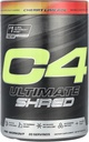 Cellucor C4 Ultimate Shred Pre Workout Powder, Metabolismo Suplemento con Cayenne Extract+300mg Caffeine+TeaCrine+Dynamine - Cherry Limeade, 20 Servings