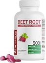Bronson Beet Root Extra Strength, Non-GMO, 500 Tablets vegetarianos