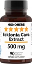 MONOHERB Ecklonia Cava Extracto 500 mg por cápsula - 90 cápsulas vegetarianas