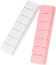 sanderala 2Pack Organizador semanal de píldoras,Extra Casos grandes de 7 días de píldoras Viaja Caja de píldoras diarias para aceite de pescado, suplementos de calcio y otras píldoras de vitamina