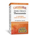Factores naturales, CurcuminRich doble fuerza teracurmina, 60 mg, sólo 1 cápsula diaria, Formulado para la absorción superior, 30 cuenta (Pack of 1)