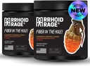 Fibra y Magnesio Gummies, apoya la salud digestiva, apoya el estreñimiento, ayuda a prevenir las hemorroides, tiene fibra soluble e insoluble, hecha en EE.UU., 60 ct (2)