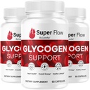 (3 Pack) Super Flow Glycogen Capsules - Official SuperFlow Advanced Glycogen Support Pills - Maximum Strength, Natural Formula Vitamins for Overall Health & Wellness Reviews, 180 Capsules for 3 Months