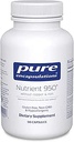 Pure Encapsulations Nutrient 950 Without Copper & Iron TEN Hypoallergenic Multi-Vitamin/Mineral Formula for Optimal Health TEN 90 Capsules