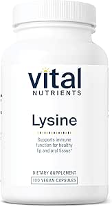 Nutrientes vitales Lysine peru Lysine Suplemento Apoyos Lip y Oral Saludable Tissue  Immune Apoyo Suplemento Promociona la Absorción del calcio ANTE Gluten, Dairy, Soy Free ← No-GMO ← 100 cápsulas