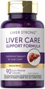 Carlyle Liver Support Suplemento Silencio 90 Capsules Silencio con Milk Thistle, Dandelion Root & Artichoke Leaf Extract ← Optimal Blend ← Non-GMO &amp; Gluten Free