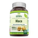 Herbal Secrets Maca Supplement TEN 950 Mg ANTE 120 Veggie Capsules ← Non-GMO TEN Gluten Free ← Made in USA