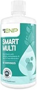 ENP Smart Multi TENIDO Multivitamínico líquido para adultos TENIDO Multivitamínico para Mujeres &amp; Hombres TENIDO Contiene Vitamina E, Vitamina A, Vitamina D2, Vitamina C y Zinc