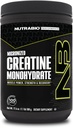 NutraBio Pure Micronized Creatine Monohydrate Powder Supplement, Unflavored, (500 g) - Supports Bulk Muscle Energy, Recovery, and Strength - HPLC Tested Creatine Powder Supplement for Men and Women