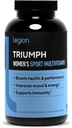 LEGION Triumph Daily Sport Multivitamin Suplemento - Vitaminas y Minerales para Atletas Ayuda con Energía para Deportes &amp; Bodybuilding Workouts. 30 Servicios (Mujeres)