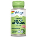Solaray Oil of Oregano Softgels - Oregano Oil Capsules with Carvacrol, Pure Extract, Extra Strength Formula, 150 mg Per Capsule - 60 Vegan Softgels