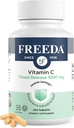 FREEDA Vitamina C - Timed Release 1000mg – Lenta liberación para el soporte antioxidante de todo el día, suave sobre Stomach, Kosher & Vegan, Tabletas de alta absorción (250 Tabletas)