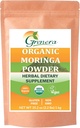 Grenera Orgánica Moringa Powder - 2.2 lbs (35.2 oz) ← Moringa Oleifera Leaf Powder Lab Tested for Purity ← Moringa Powder Orgánica Perfecta para Smoothies, Bebidas, Té &amp; Recetas tención 100% Raw from India