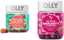 OLLY Adolescent Girl Multi Gummy, Healthy Skin and Immune Support, 15 Vitaminas Esenciales, 70 Conde Gummy Active Immunity+Elderberry, 45 Gummies, Berry Flavor