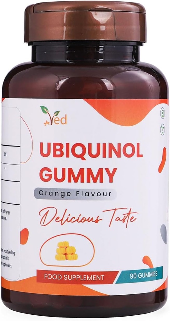 Ubiquinol Gummy 150 mg, 90 Condes, alta absorción / mejorada boiactividad CoQ10.