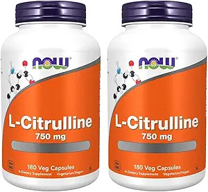 Ahora Alimentos L-Citrulline 750 mg - 180 cápsulas