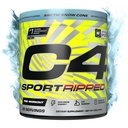 Cellucor C4 Ripped Sport Pre Workout Powder - NSF certificado para el deporte - 200mg Caffeine + Cayenne Extracto + Carnitine Tartrate + Beta-Alanine - Artic Snow Cone, 20 Servings