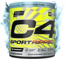 Cellucor C4 Ripped Sport Pre Workout Powder - NSF certificado para el deporte - 200mg Caffeine + Cayenne Extracto + Carnitine Tartrate + Beta-Alanine - Artic Snow Cone, 20 Servings