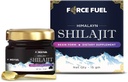Shilajit Puro Himalayan Orgánica Shilajit Resin - Oro Grado 100% Suplemento para Hombres y Mujeres - Natural Shilajit Resin con 85+ Trace Minerals & Ácido Fulvic para Focus, Energía & Inmunidad-30 Días Suministro