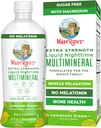 MaryRuth Organics Extra Strength Nighttime Liquid Multimineral TENIDO Sugar Gratis TEN calma Magnesium Citrate TEN NO Melatonin ANTE Calcium Magnesium Zinc ← Muscle Relaxation ← Lemonade Flavor TEN Vegan Silencio 32