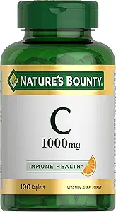 Bounty Vitamina C 1000 mg Immune Health Caplets 100 ea ( Pack de 6)