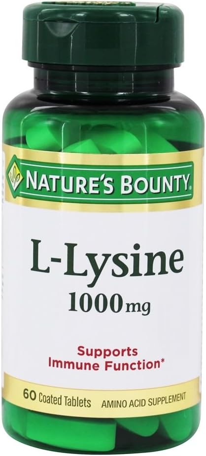 Bounty L-Lysine, 1000mg, 60 Tablets