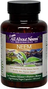 High Potency Organic Neem Leaf Capsules ← Herbal Suplemento TEN 120 Conde, 1.500 mg con Neem Leaf Extracto