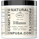 Suplemento de pólvora D-Mannose pura - D-Mannose 4oz (113g) Alrededor de 60 Actuaciones para UTI, Natural Vejiga, " Urinary Tract Health