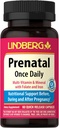 Lindberg Prenatal Vitamins for Women | 60 Capsules | Multivitamins and Minerals with Iron and Folic Acid | Daily Supplement | Non-GMO, Gluten Free