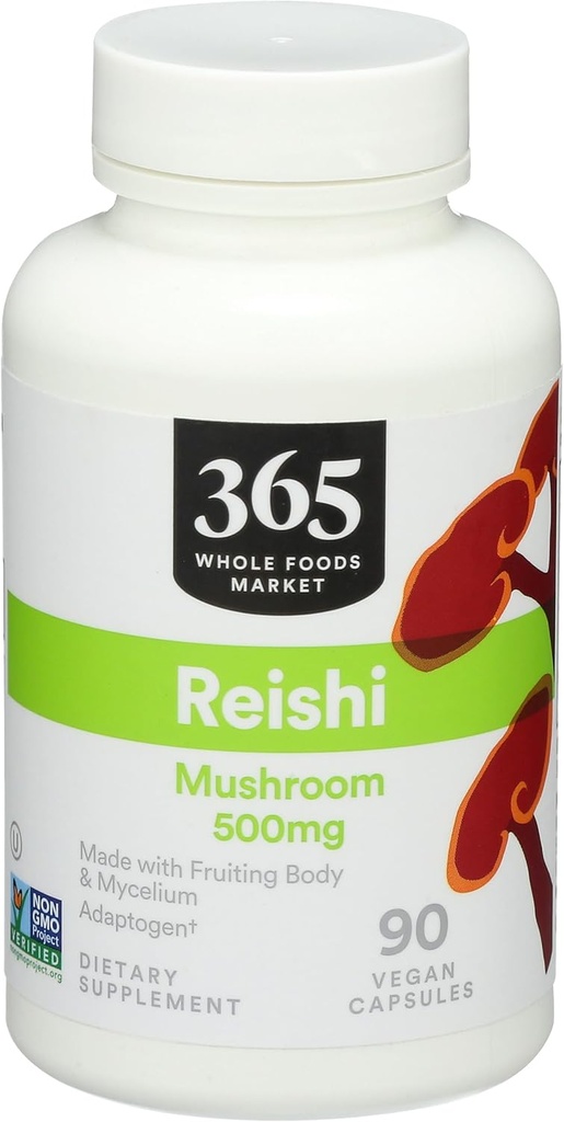 365 por Whole Foods Market, Reishi, 90 Cuenta