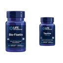 Ampliación de vida Bio-Fisetina 30 Capsules Celular Health Bundle con Taurine 1000mg 90 Capsules Heart Health