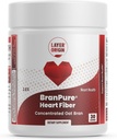 BranPure Heart Fiber, Super Concentrated Oat Bran - Reducir LDL-C y Productos Químicos Para siempre Como PFAS con Glucan de Avena Soluble, Polvo Desarmado