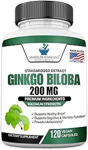Ginkgo Biloba Extract 200mg, Orgánica Ginkgo Biloba Extract, Ginkgo Biloba Suplementos, Ginkgo Biloba Extracto, Ginkgo Biloba Orgánica, Ginkgo Biloba Pills, Ginkgo Biloba Capsules, 120 Vegan Capsules