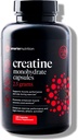 SMARTERNUTRITION Cretine Monohydrate Pills with 2500mg (2.5g) Por Serving, Vegan Capsules - Pre &amp; Post Workout Recovery Support, Promotes Muscle Mass &amp; Endurance - 120 Count[60-Day Supply]