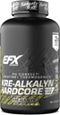 EFX Sports Kre-Alkalyn Hardcore  Thermogenic pH Correct Creatine Monohydrate Pill Supplement TEN Energy &amp; Strength Pre Workout ← 60 Servings, 180 Capsules