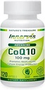 CoQ10 100mg – Heart & Energy Support with Powerful Antioxidant, 120 Softgels, Easy-to-Swallow | Innervis Nutrition