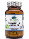 Pure Mountain Botanicals Broken Cell Wall Chlorella Capsules - 90 Count - 500mg Organic Algae Supplement - Vegan Kosher Gluten-Free
