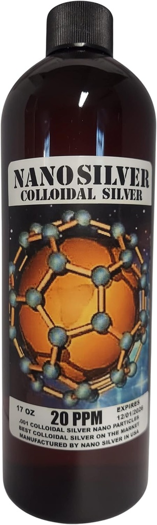 Nano Plata Colloidal Plata 51 onzas Tres botellas  durable Colloidal Plata ← Suplemento Mineral