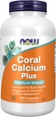 AHORA Suplementos de Alimentos, Calcio de Coral Plus, Salud de Hueso*, Saldo de pH saludable*, 250 cápsulas de Veg