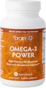 BrainMD Dr Amen Omega-3 Power - 60 cápsulas, Pack of 2 - Joint &amp; Immune Support Supplement - Contains DHA &amp; EPA - Gluten Free - 60 Total Servings