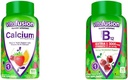 Vitafusion Calcium Chewable Gummy Vitaminas para el soporte de huesos y dientes &amp; Extra Strength Vitamina B12 Gummy Vitaminas para el metabolismo energético Apoyo y Nervous System Health Support
