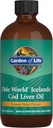 Garden of Life Olde World Icelandic Cod Liver Oil Liquid - Lemon Mint Flavor - 1000mg Omega 3 Fish Oil, Fatty Acids, EPA, DHA, Vitamina D ' A, CLO Supplements for Hearth Health, 47 Servings