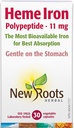 New ROOTS HERBAL Heme Iron 30 cápsulas