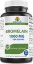 Brieofood Bromelain 1000mg por Serving 240 Tablets - Proteolytic Digestive Enzyme - Supports Healthy Digestion, Joint Health, Nutrient Absorption