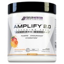 Cutler Nutrition Amplify Pump Pre Workout Caffeine Free Nitric Oxide Booster containing Arginine and Citrulline Pre-Workout for Maximum Pumps | Peach Mango