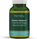 Punarnavadi Guggul Restauración perfecta El Grado Clínica del Dr. Gumman Potency Máximo Strength Harmony Nutraceuticals 120 Vegan Capsules