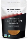 Terrasoul Superfoods Organic Reishi Mushroom Powder (4:1 Extracto), 5.5 Oz, Apoyo Inmunitario, Alivio del Estrés, Mejor sueño, Abrace El Poder de los Mushrooms Adaptogénicos