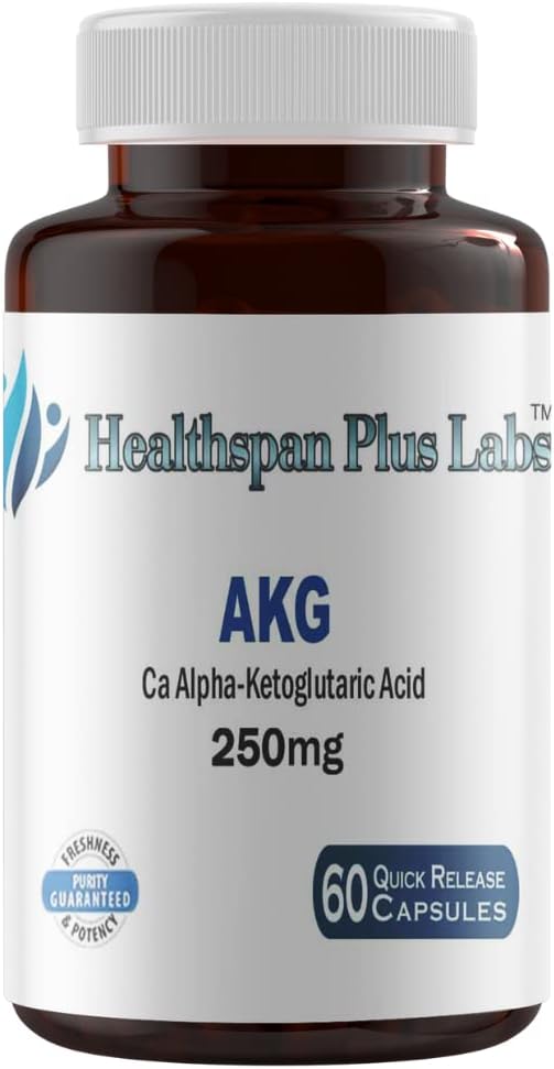 Ca AKG (Calcium Alpha-Ketoglutarate) Capsules 250mg 60 Conde