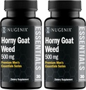 Nugenix Essentials Horny Goat Weed Extract - Epimedium Extract - 60 cápsulas