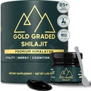 Shilajit Resin | 500mg High Potency, Shilajit Pure Himalayan Organic, 85+ Trace Minerals & Fulvic Acid | Shilajit for Energy & Immune Support | Gold Grade Shilajit, Shilajit for Men & Women | 30g